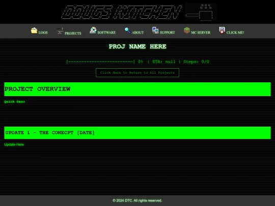 PROJECT HTMLS/TEMPLATE screenshot