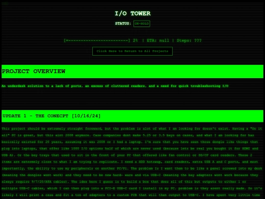 PROJECT HTMLS/TOWER screenshot