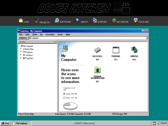 SOFTWARE screenshot