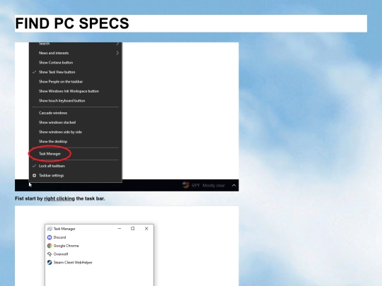 SPECHELP screenshot