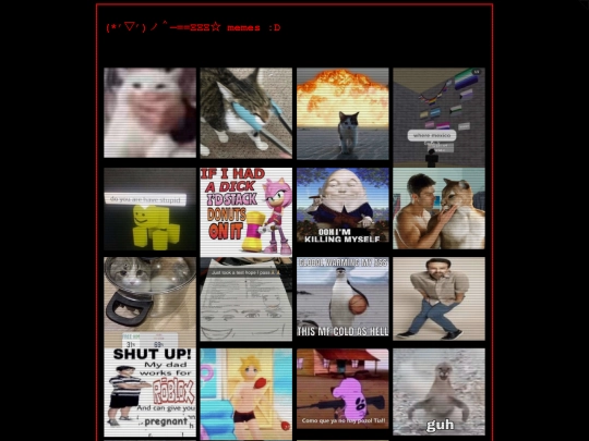 memes screenshot