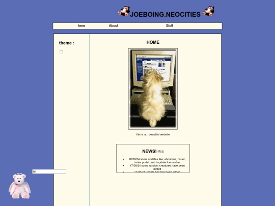 home screenshot