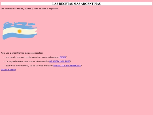 Recolectario/recetario screenshot