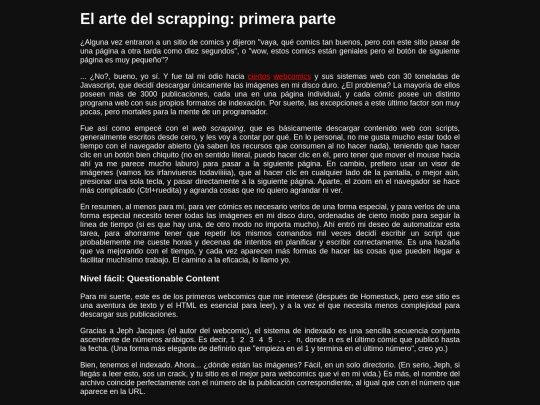 el_arte_del_scrapping_1 screenshot