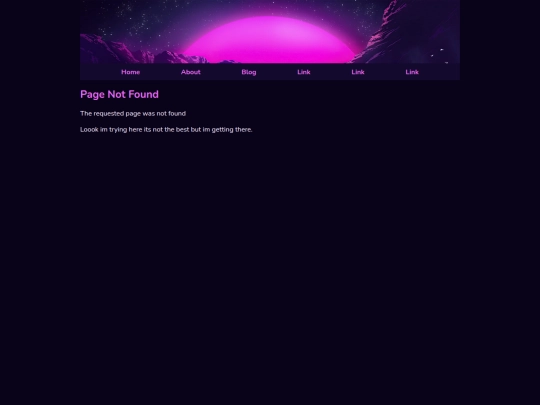 not_found screenshot