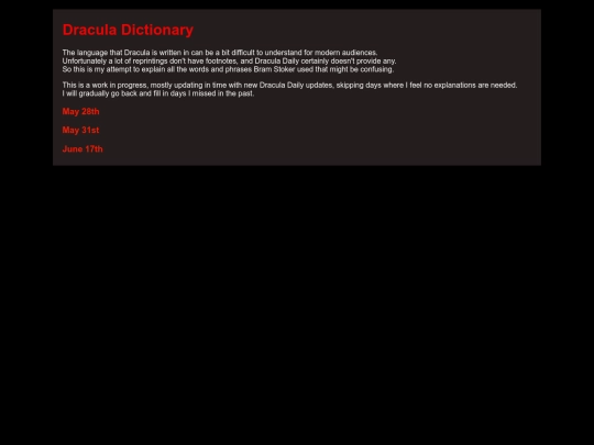 dracula_dictionary/main screenshot