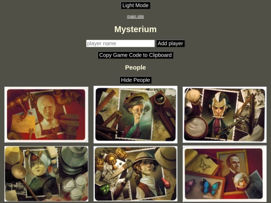 mysterium/ghost screenshot