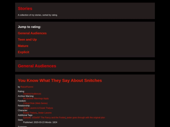stories screenshot