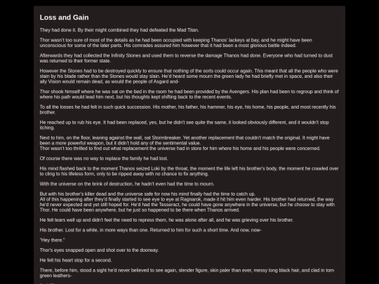 stories/thor_loss screenshot