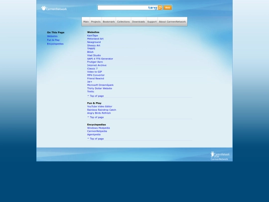 bookmark screenshot