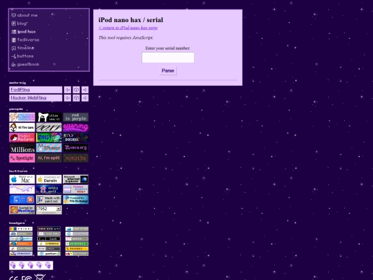 ipod/serial screenshot