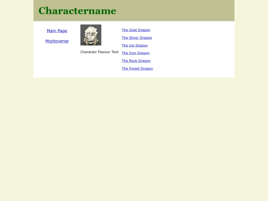 dragons_characters screenshot