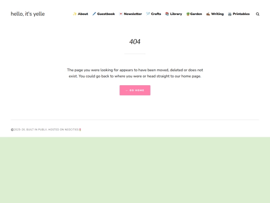 404 screenshot