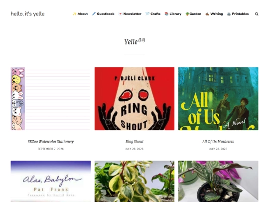 authors/yelle screenshot