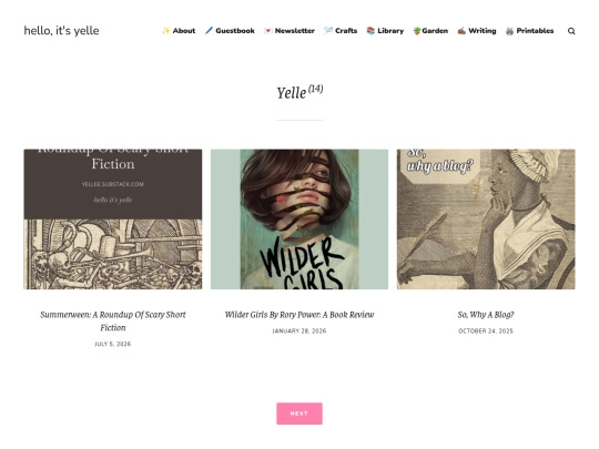 authors/yelle/page/2 screenshot