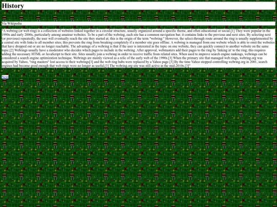 Vhistory screenshot