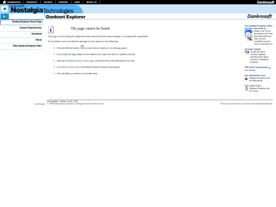 dne/404 screenshot