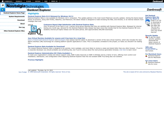 dne screenshot