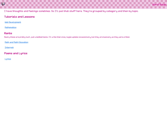 pages/words screenshot