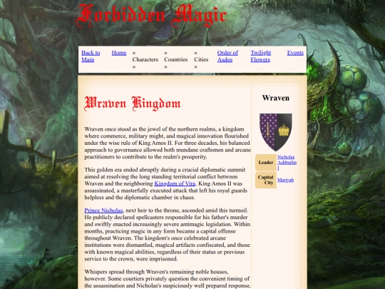 dnd/states/wraven screenshot