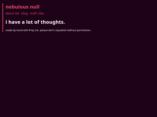 blog screenshot