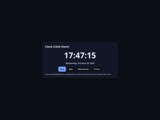 index screenshot