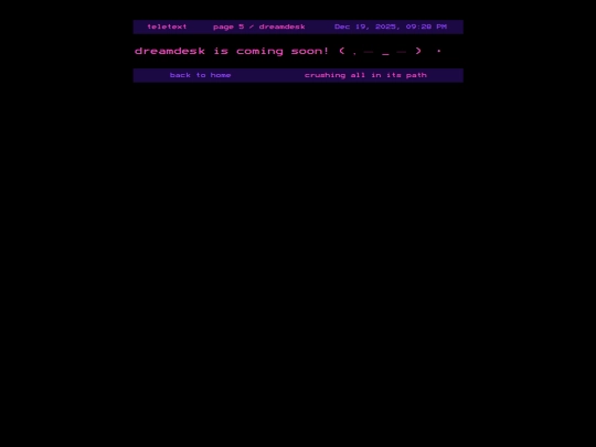 pages/page-dreamdesk screenshot