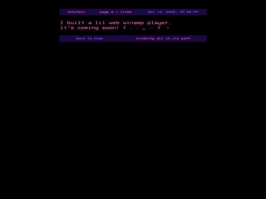 pages/page-winamp screenshot