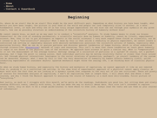 beginning screenshot