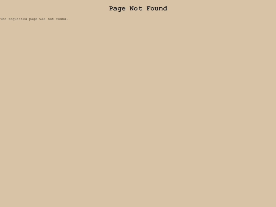 not_found screenshot
