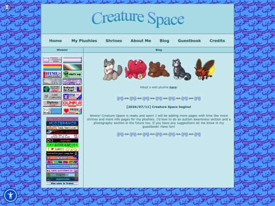 blog screenshot