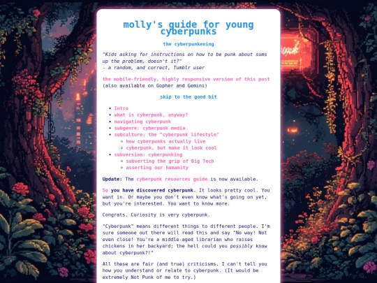 feral/cyberpunkguide screenshot