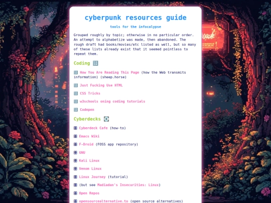 feral/cyberpunkstuff screenshot
