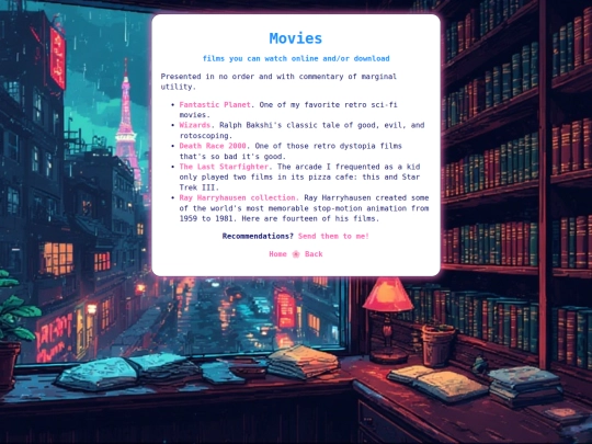 library/movies screenshot