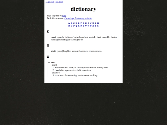 dictionary/en screenshot