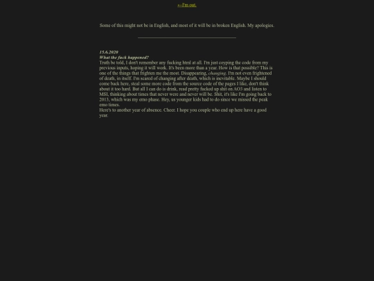feelings screenshot