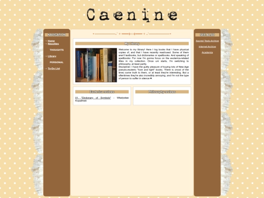 library screenshot