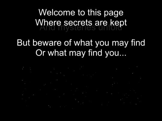 mystery screenshot