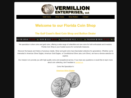 florida-coin-shop screenshot