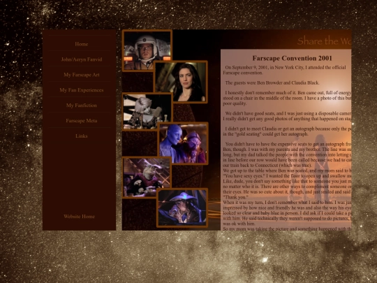 farscape/convention_2001 screenshot
