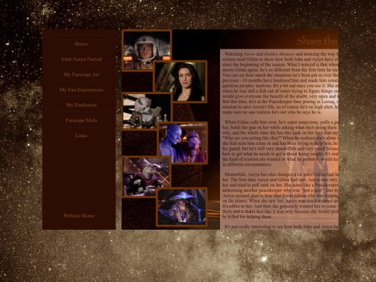 farscape/gilina screenshot