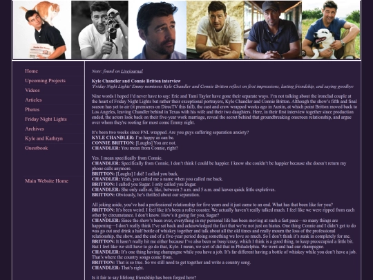 kyle_chandler/kyle_connie_interview screenshot