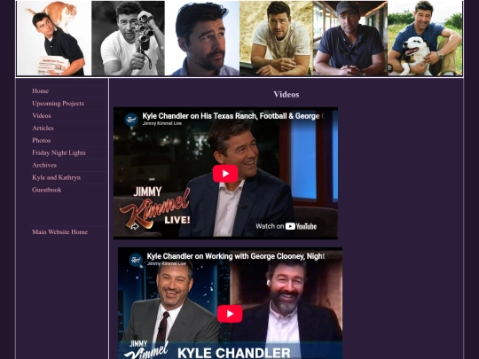 kyle_chandler/kyle_interviews screenshot