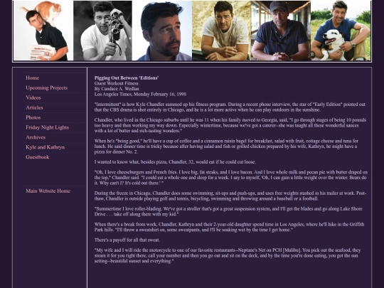 kyle_chandler/pigging_out_btwn_editions screenshot