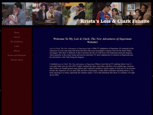 lois_clark/loisclark_home screenshot