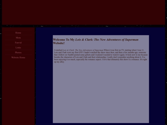 lois_clark/loisclark_home_header_test screenshot
