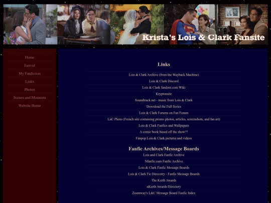 lois_clark/loisclark_links screenshot