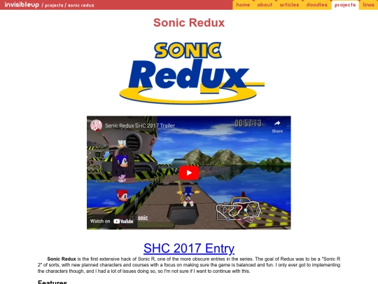 sonicr/redux screenshot