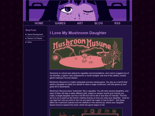 blog/mushroom_musume screenshot