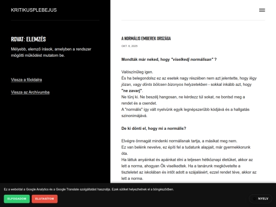 tag/kommentar/page/2 screenshot